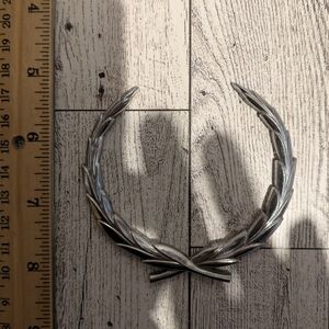 Premium Silver Car Emblem